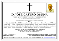 SEPELIO DE DON JOSE CASTRO OSUNA