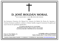 SEPELIO DE DON JOSE ROLDAN MORAL